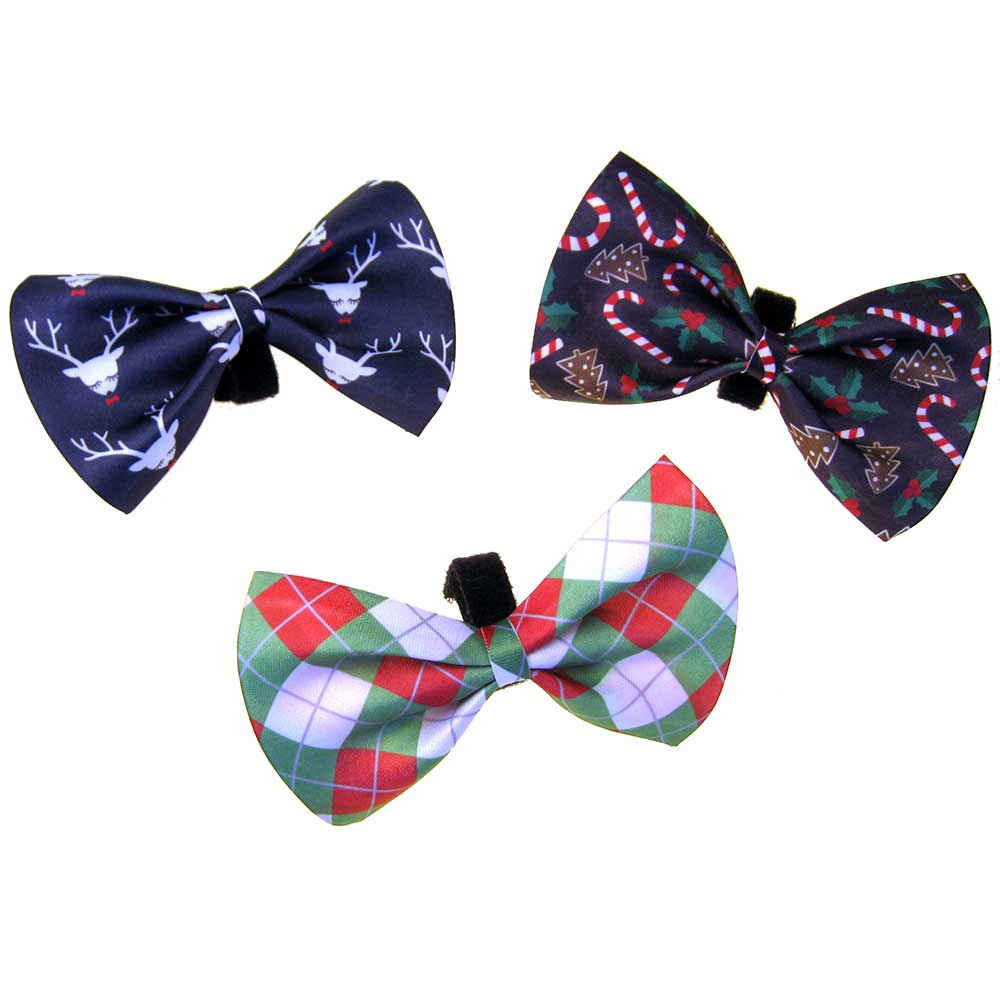 Christmas Bow Tie for Dogs and Cats, - Lucky Pet